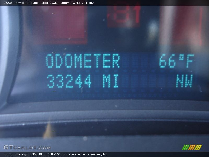 Summit White / Ebony 2008 Chevrolet Equinox Sport AWD