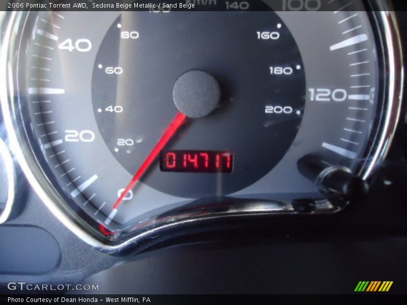 Sedona Beige Metallic / Sand Beige 2006 Pontiac Torrent AWD
