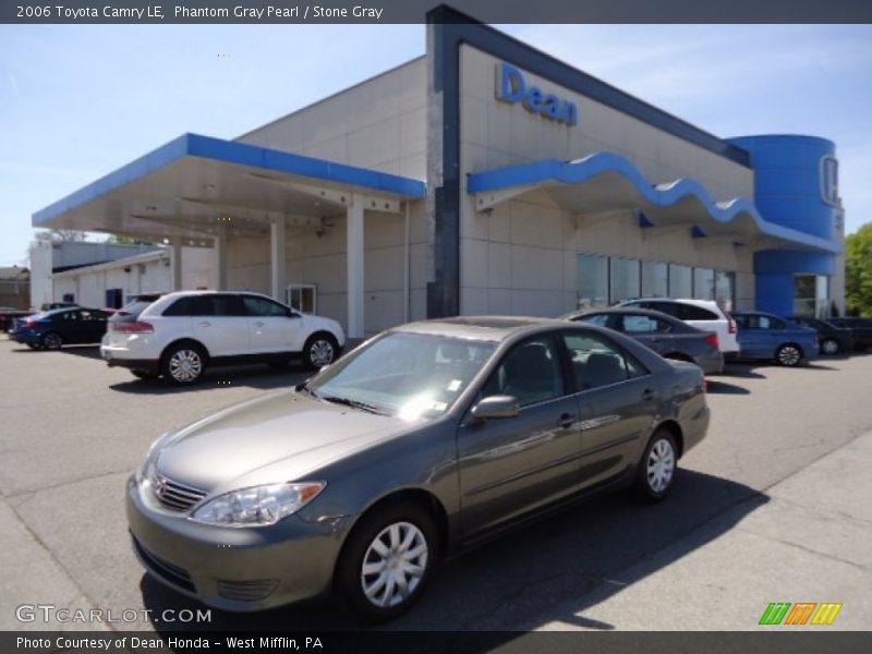 Phantom Gray Pearl / Stone Gray 2006 Toyota Camry LE