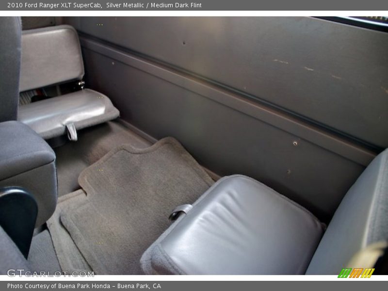Silver Metallic / Medium Dark Flint 2010 Ford Ranger XLT SuperCab