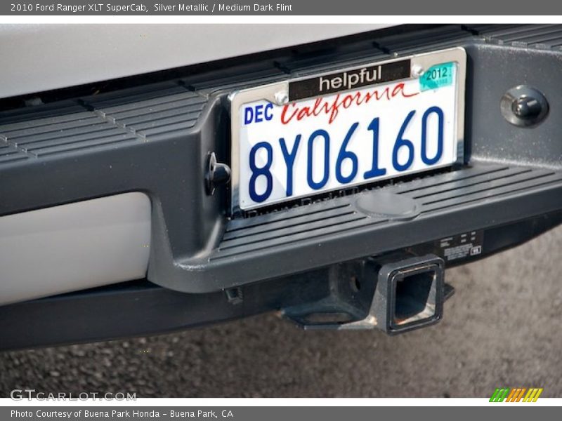 Silver Metallic / Medium Dark Flint 2010 Ford Ranger XLT SuperCab