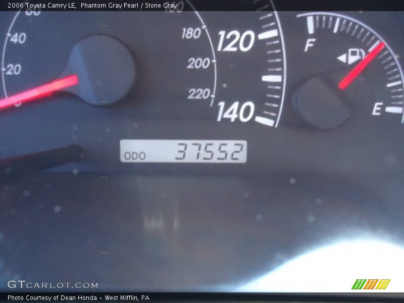 Phantom Gray Pearl / Stone Gray 2006 Toyota Camry LE