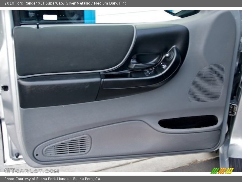 Silver Metallic / Medium Dark Flint 2010 Ford Ranger XLT SuperCab