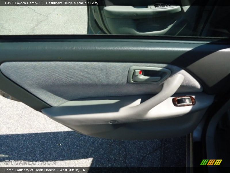 Cashmere Beige Metallic / Gray 1997 Toyota Camry LE
