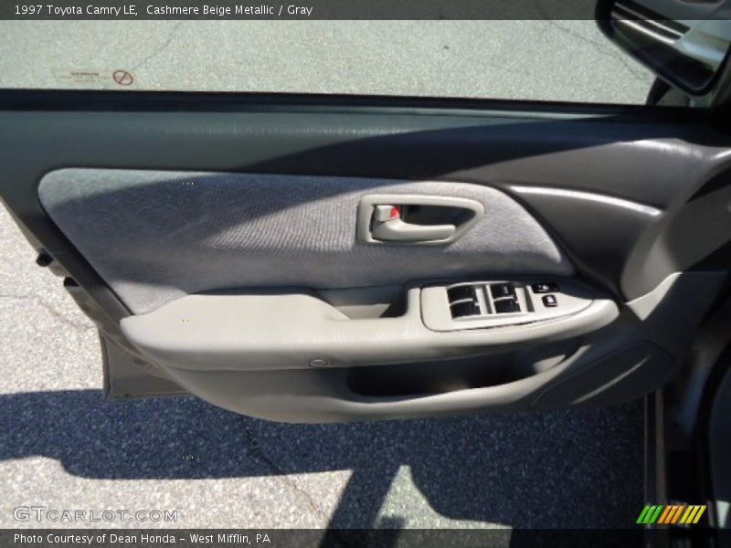 Cashmere Beige Metallic / Gray 1997 Toyota Camry LE