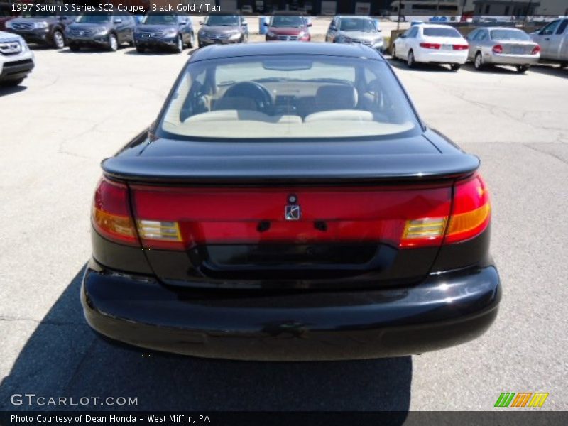 Black Gold / Tan 1997 Saturn S Series SC2 Coupe