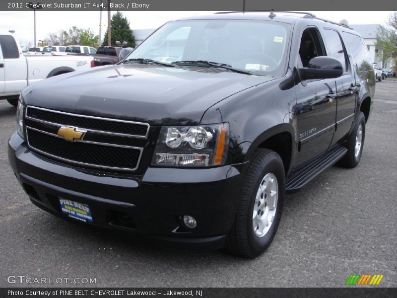 Black / Ebony 2012 Chevrolet Suburban LT 4x4