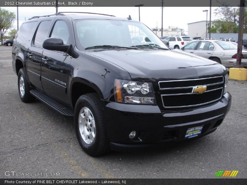 Black / Ebony 2012 Chevrolet Suburban LT 4x4