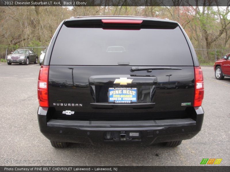 Black / Ebony 2012 Chevrolet Suburban LT 4x4