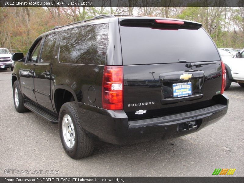 Black / Ebony 2012 Chevrolet Suburban LT 4x4