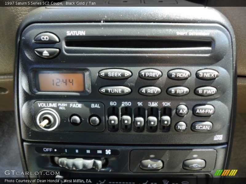 Audio System of 1997 S Series SC2 Coupe