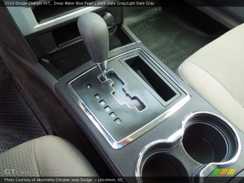 Deep Water Blue Pearl / Dark Slate Gray/Light Slate Gray 2010 Dodge Charger SXT