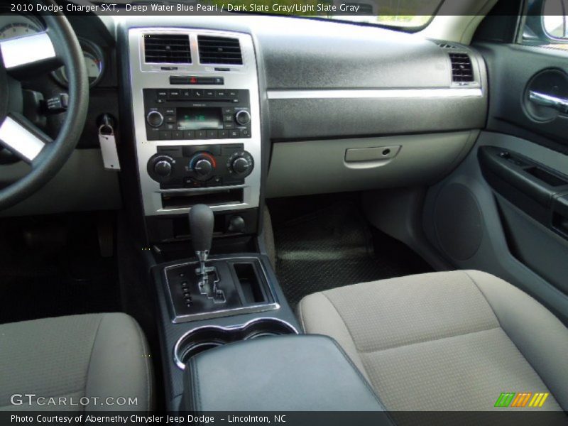 Deep Water Blue Pearl / Dark Slate Gray/Light Slate Gray 2010 Dodge Charger SXT