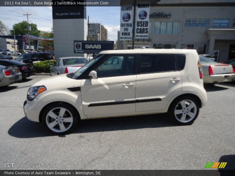 Dune Beige / Sand/Black Houndstooth Cloth 2011 Kia Soul !