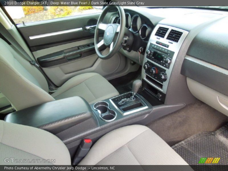 Deep Water Blue Pearl / Dark Slate Gray/Light Slate Gray 2010 Dodge Charger SXT