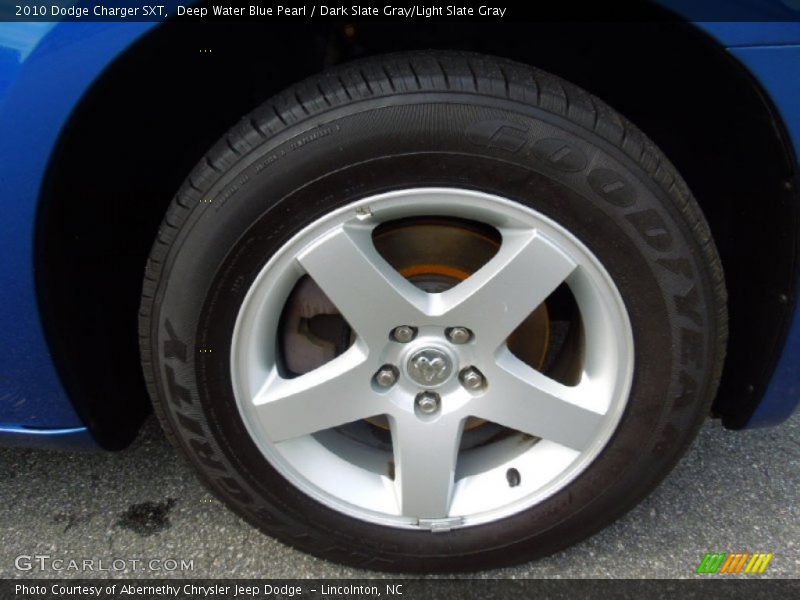 Deep Water Blue Pearl / Dark Slate Gray/Light Slate Gray 2010 Dodge Charger SXT