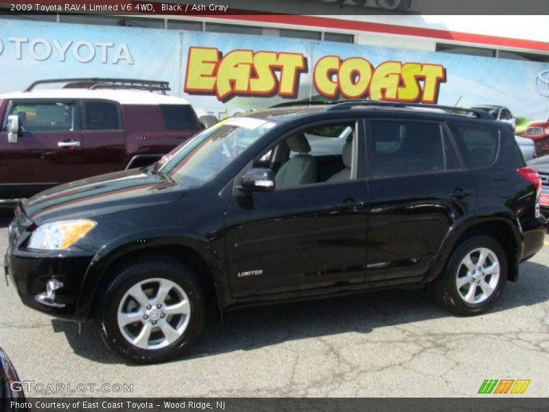 Black / Ash Gray 2009 Toyota RAV4 Limited V6 4WD