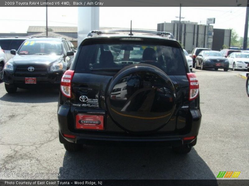 Black / Ash Gray 2009 Toyota RAV4 Limited V6 4WD