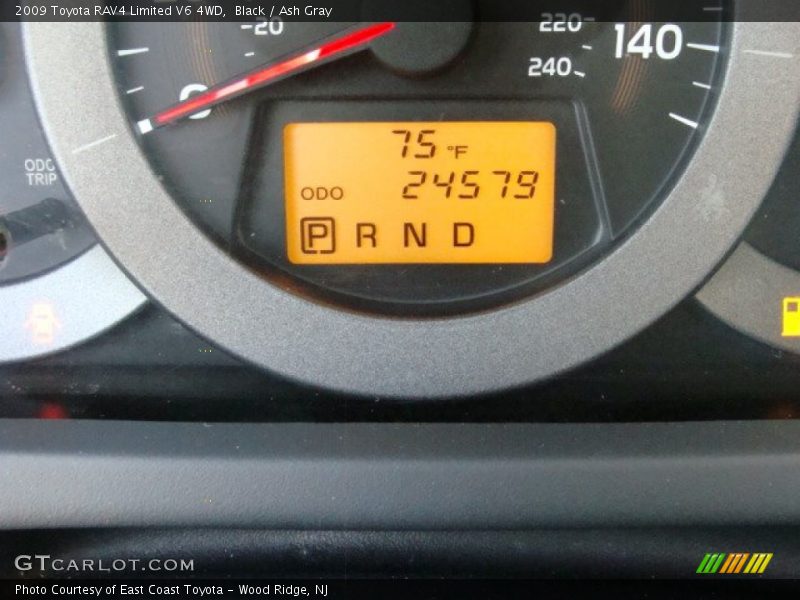 Black / Ash Gray 2009 Toyota RAV4 Limited V6 4WD