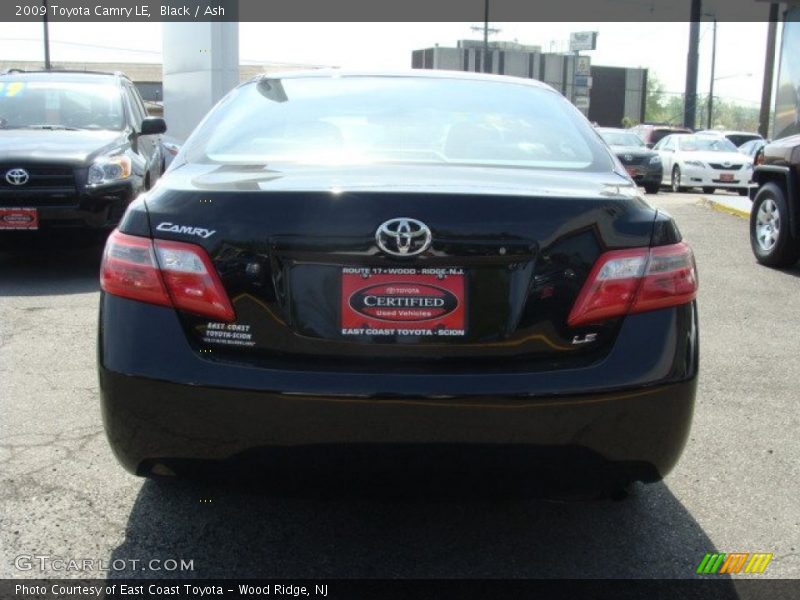 Black / Ash 2009 Toyota Camry LE