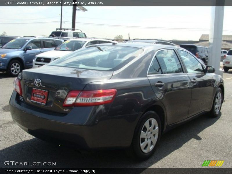 Magnetic Gray Metallic / Ash Gray 2010 Toyota Camry LE