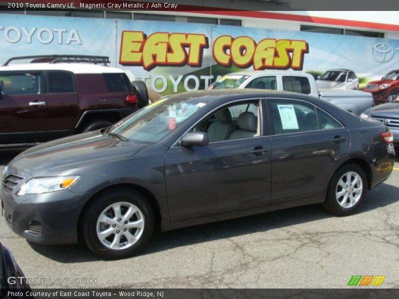 Magnetic Gray Metallic / Ash Gray 2010 Toyota Camry LE