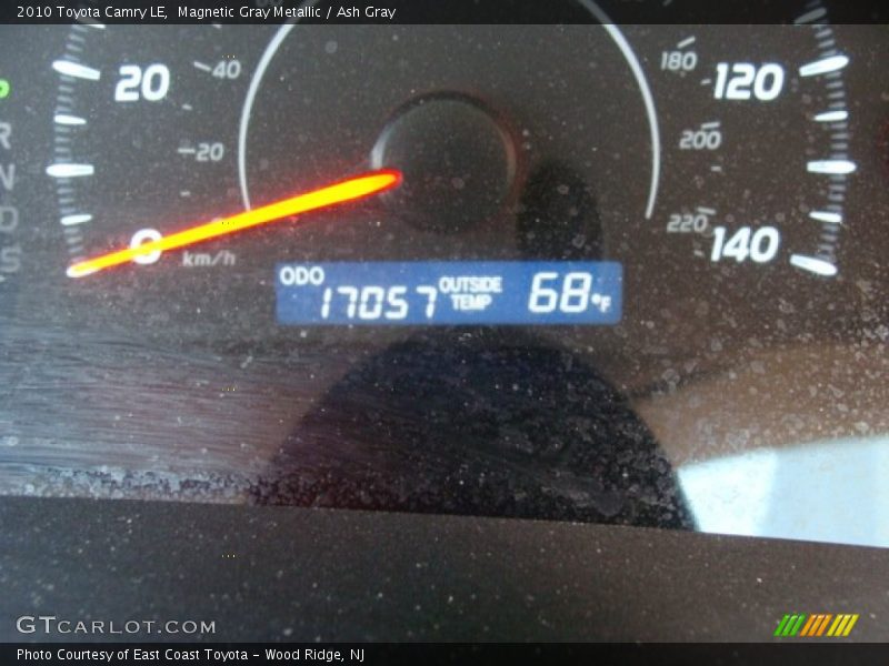 Magnetic Gray Metallic / Ash Gray 2010 Toyota Camry LE