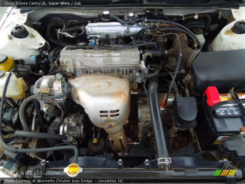 Super White / Oak 2000 Toyota Camry LE