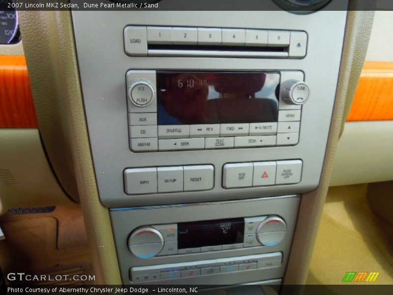 Dune Pearl Metallic / Sand 2007 Lincoln MKZ Sedan