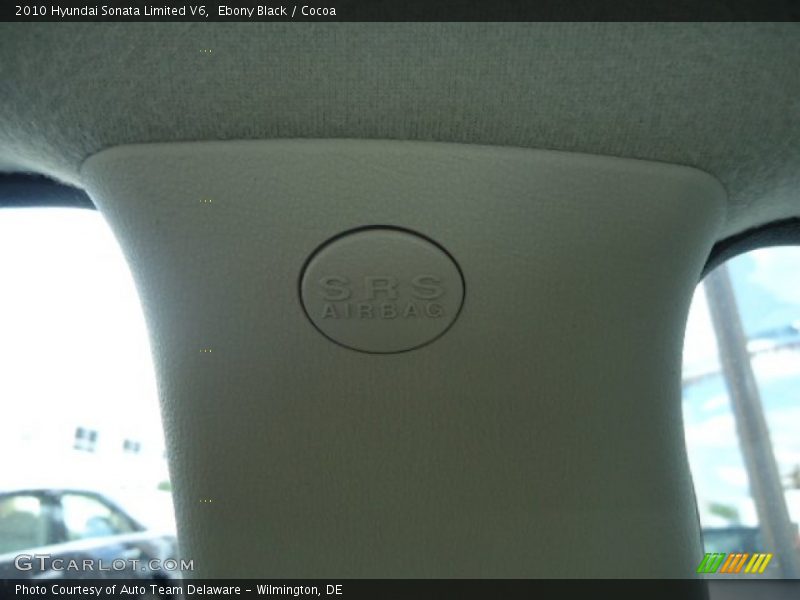 Ebony Black / Cocoa 2010 Hyundai Sonata Limited V6