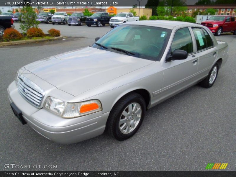 Front 3/4 View of 2008 Crown Victoria LX