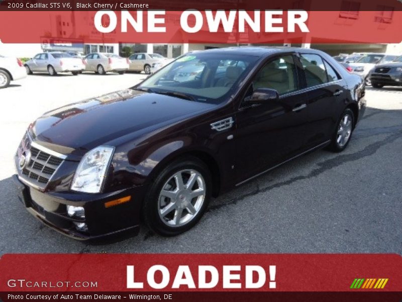 Black Cherry / Cashmere 2009 Cadillac STS V6