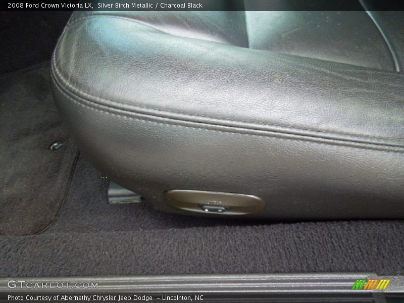 Silver Birch Metallic / Charcoal Black 2008 Ford Crown Victoria LX