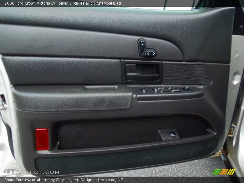 Silver Birch Metallic / Charcoal Black 2008 Ford Crown Victoria LX