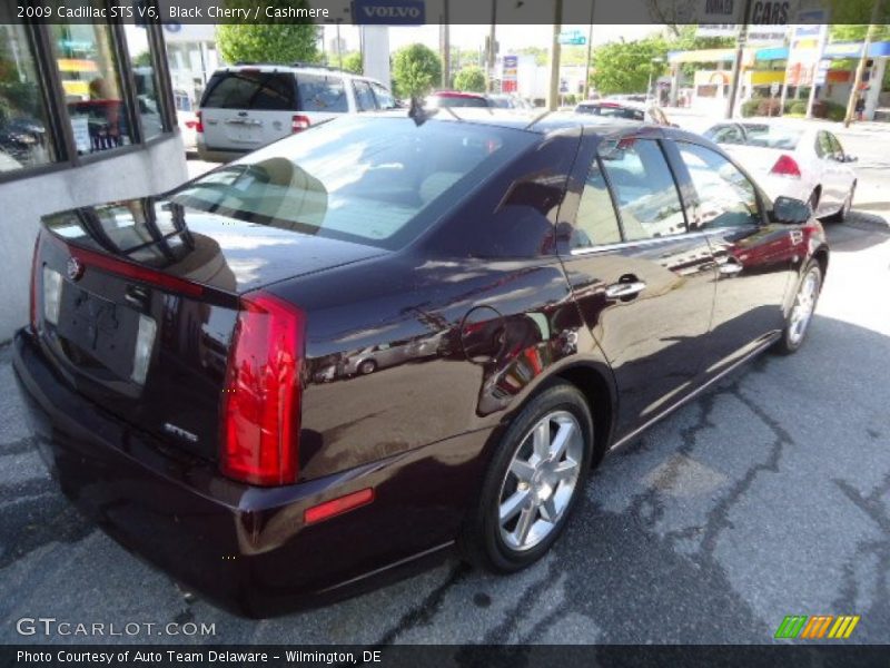 Black Cherry / Cashmere 2009 Cadillac STS V6
