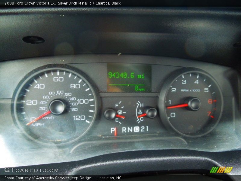  2008 Crown Victoria LX LX Gauges