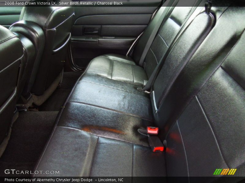 Rear Seat of 2008 Crown Victoria LX