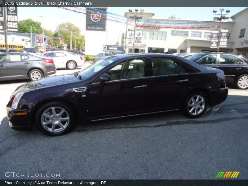 Black Cherry / Cashmere 2009 Cadillac STS V6