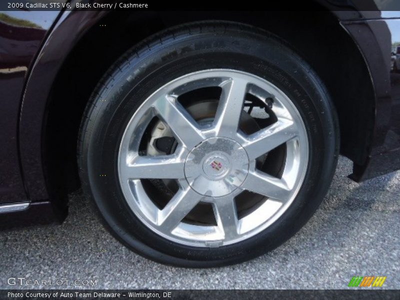 Black Cherry / Cashmere 2009 Cadillac STS V6