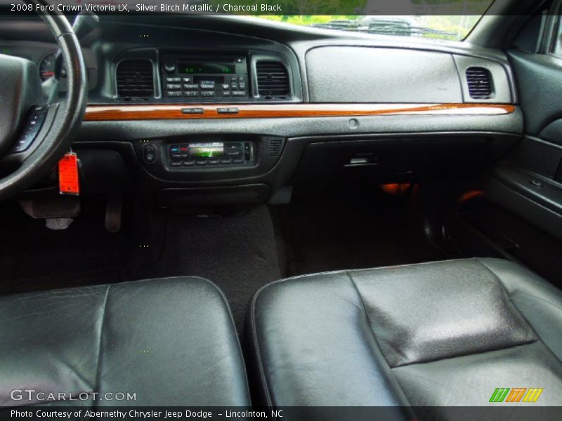 Silver Birch Metallic / Charcoal Black 2008 Ford Crown Victoria LX
