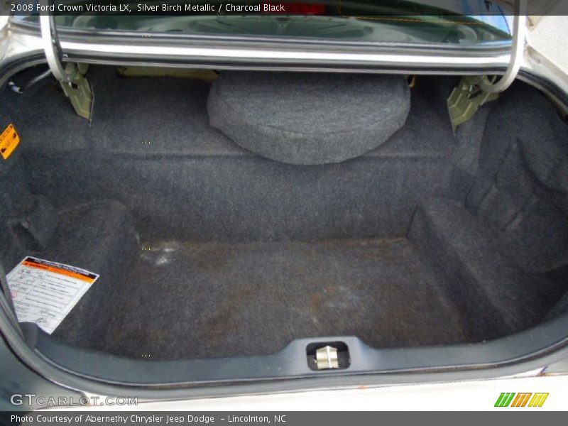  2008 Crown Victoria LX Trunk
