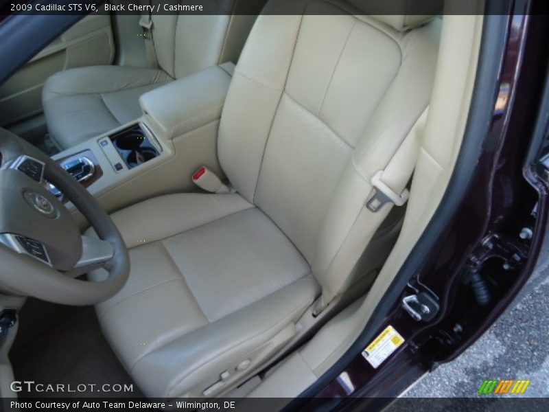 Black Cherry / Cashmere 2009 Cadillac STS V6