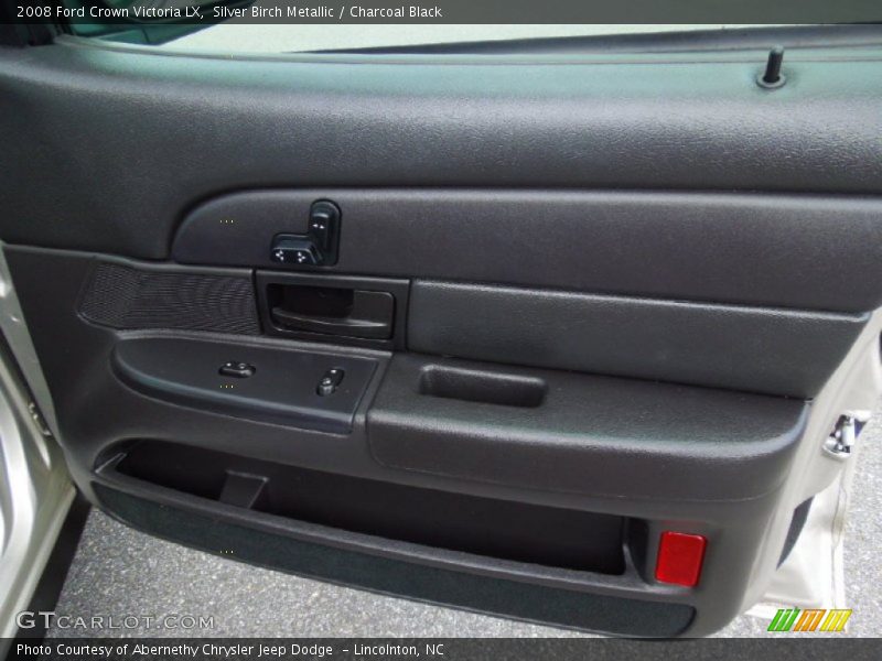 Silver Birch Metallic / Charcoal Black 2008 Ford Crown Victoria LX