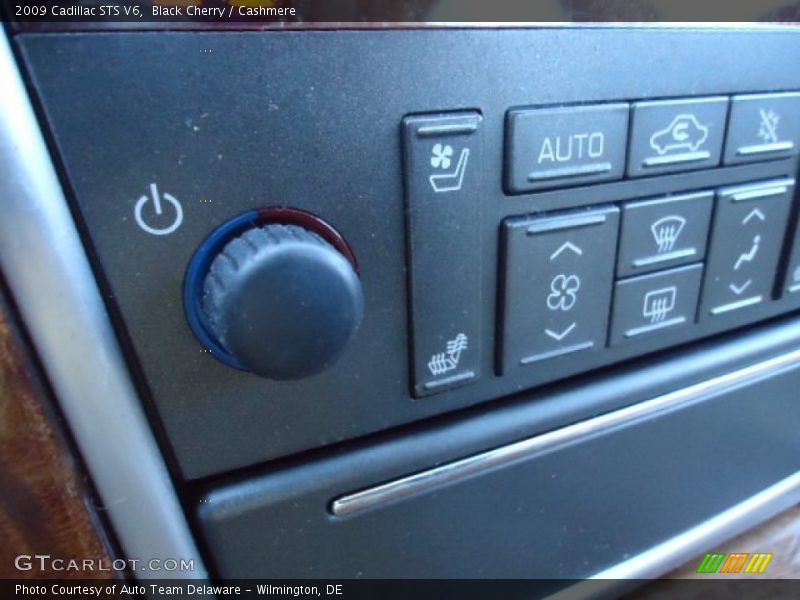 Black Cherry / Cashmere 2009 Cadillac STS V6