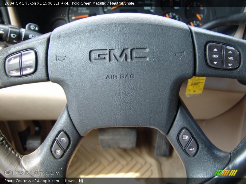 Polo Green Metallic / Neutral/Shale 2004 GMC Yukon XL 1500 SLT 4x4