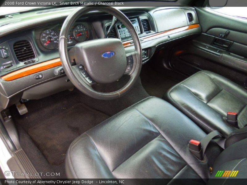 Charcoal Black Interior - 2008 Crown Victoria LX 