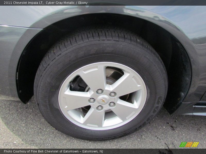 Cyber Gray Metallic / Ebony 2011 Chevrolet Impala LT