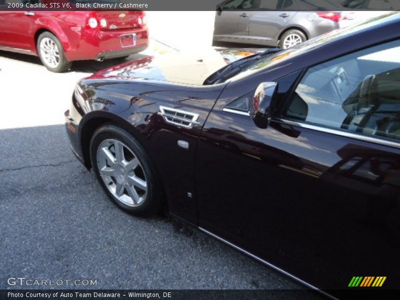Black Cherry / Cashmere 2009 Cadillac STS V6