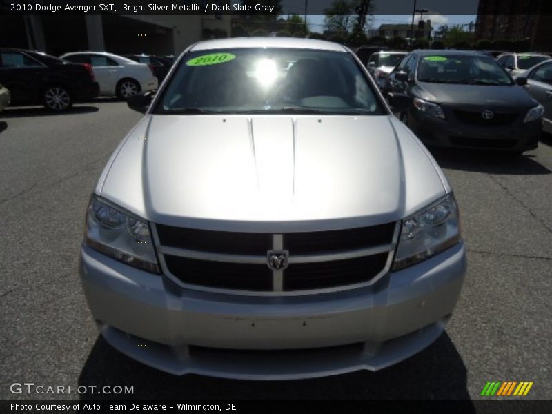 Bright Silver Metallic / Dark Slate Gray 2010 Dodge Avenger SXT