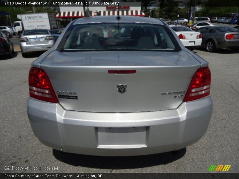 Bright Silver Metallic / Dark Slate Gray 2010 Dodge Avenger SXT
